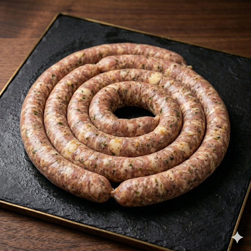 Porcini & Shiitake sausage